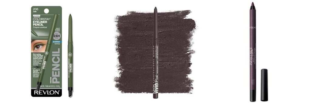 Eyeliner For Hazel Eyes combined image