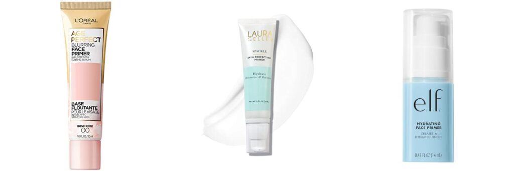 Face Primer Mature Skin combined image