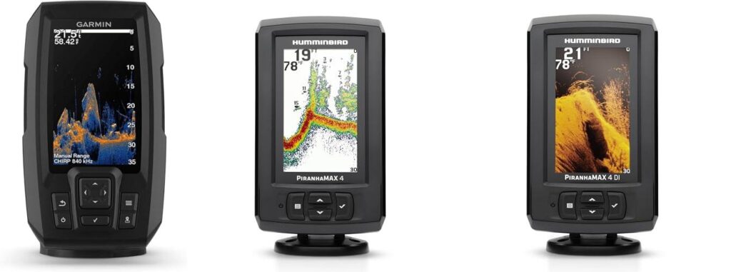 Fish Finder Depth Finder combined image