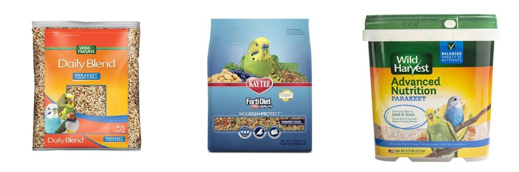 Food For Parakeets combined image