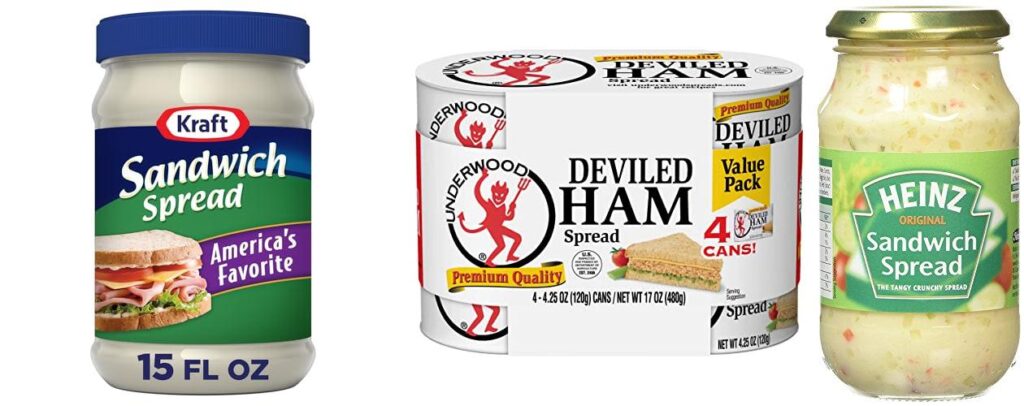 Food Sandwich Spread combined image