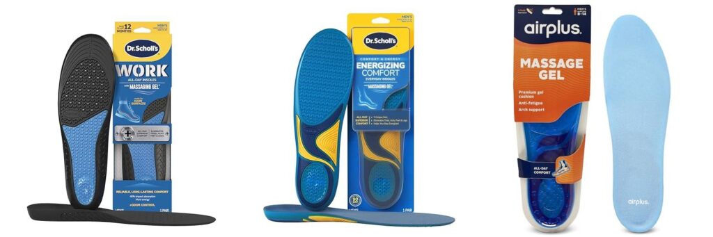 Gel Insoles combined image