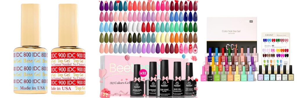 Gel Nail Polish Professional combined image