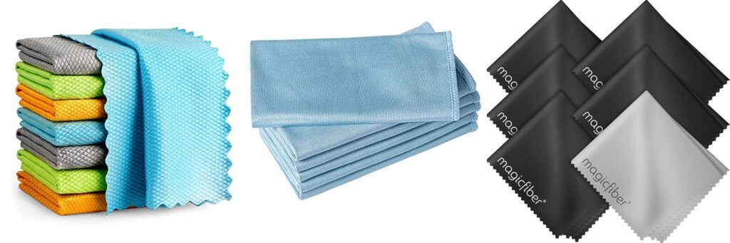 Glass Cleaning Cloth combined image