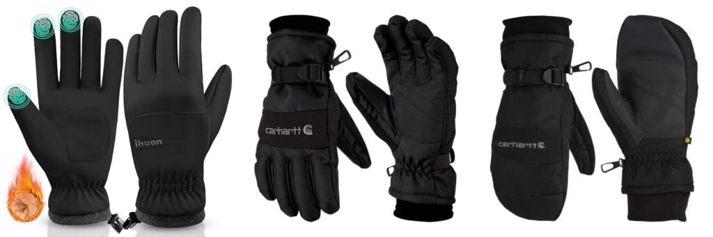 Gloves For Snowboarding combined image