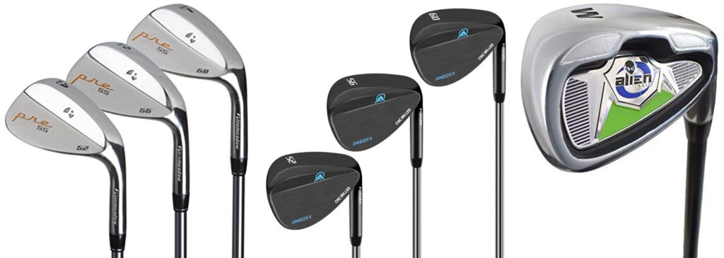 Golf Wedges For Beginners combined image