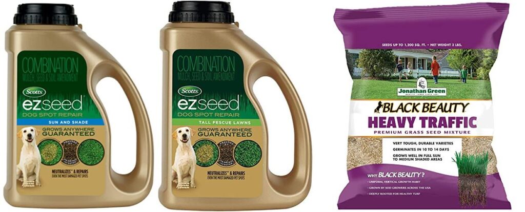 Grass Seed Dogs combined image