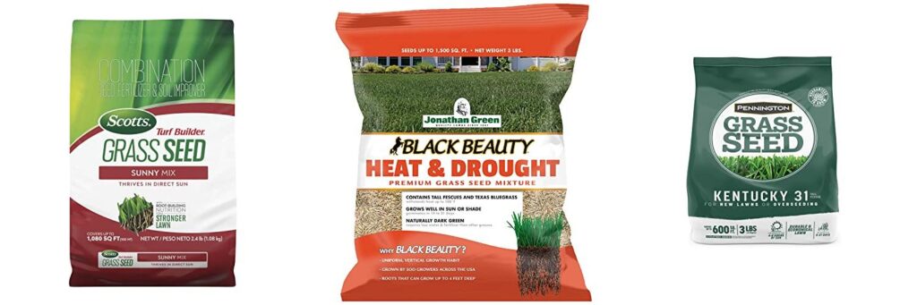 Grass Seed Full Sun combined image