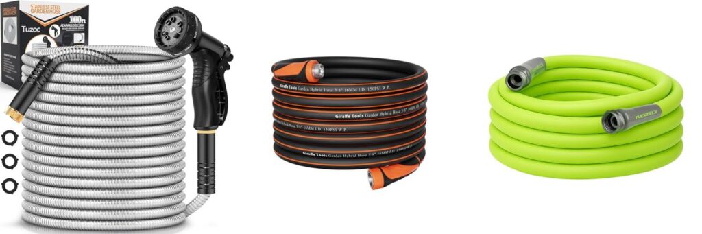 Heavy Duty Water Hose combined image