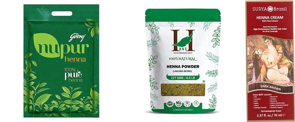 Henna For Hair combined image