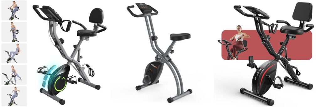Inexpensive Stationary Bike combined image