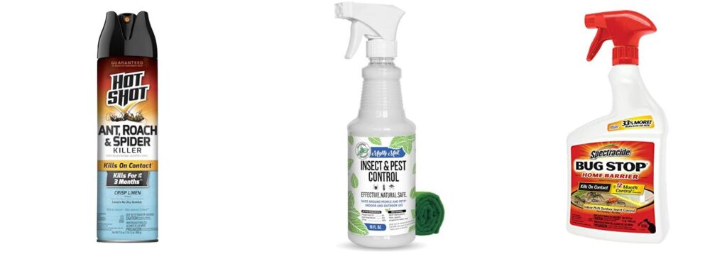 Insect Spray For Spiders combined image