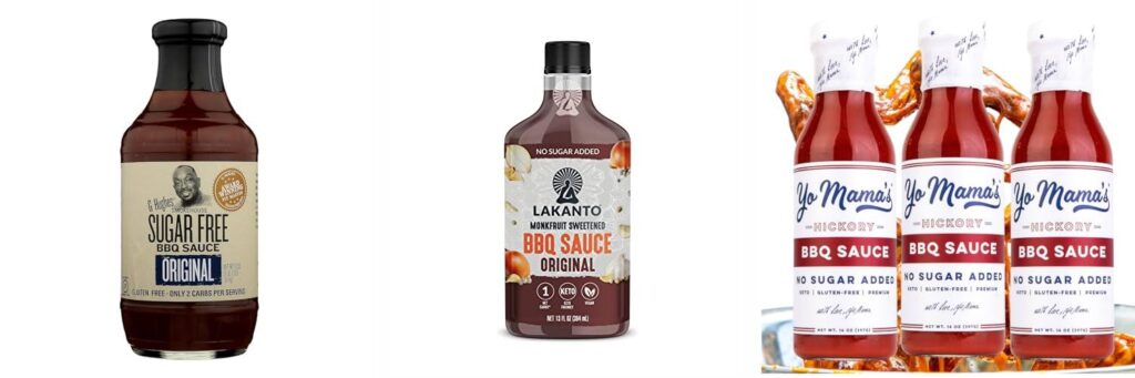 Keto Bbq Sauce combined image