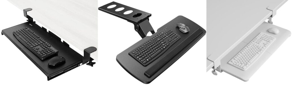 Keyboard Tray combined image