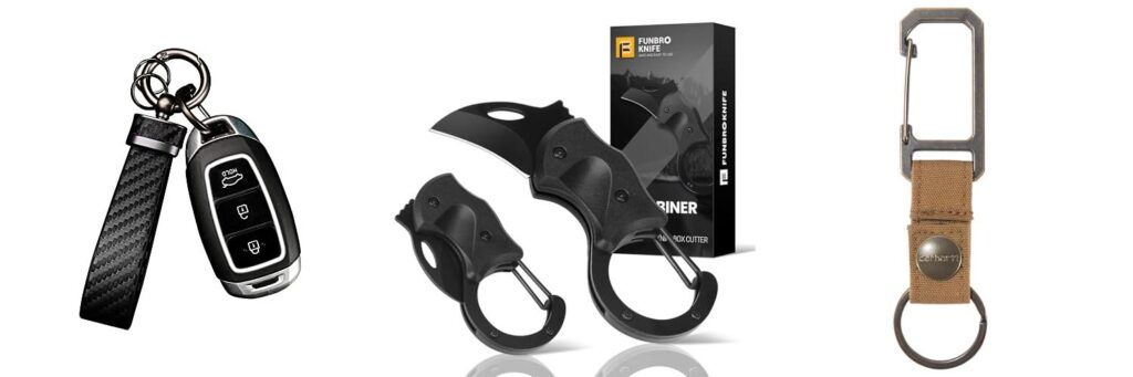 Keychain For Men combined image