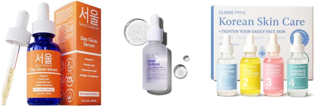Korean Anti Aging Products combined image