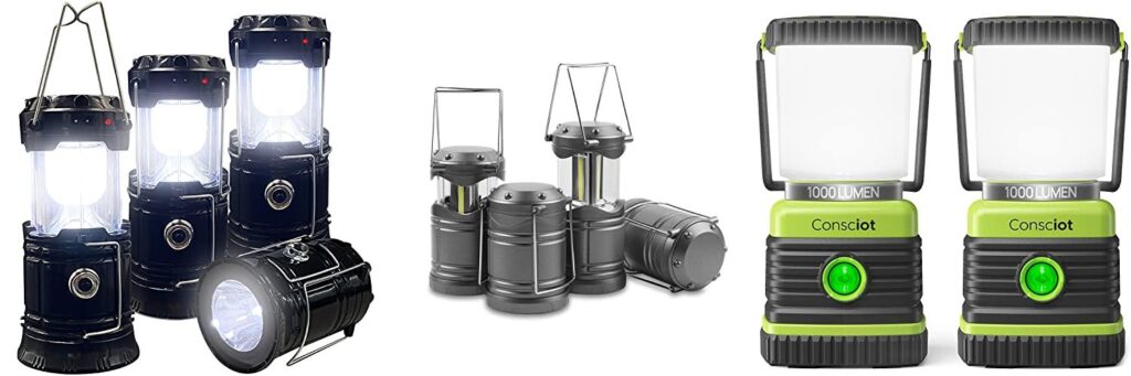 Lanterns For Power Outages combined image