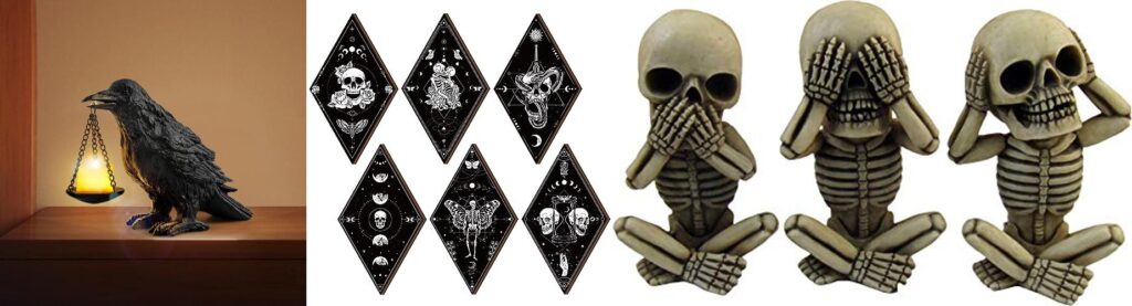 Macabre Home Decorations combined image
