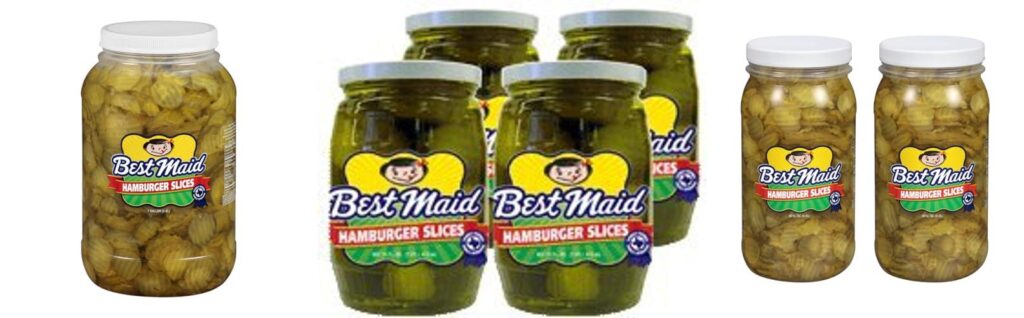 Maid Hamburger Slices combined image
