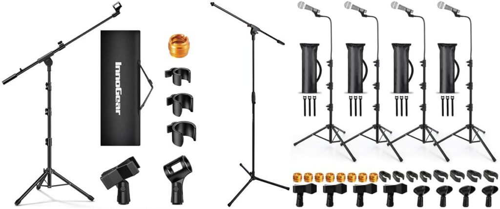 Microphone Stand combined image