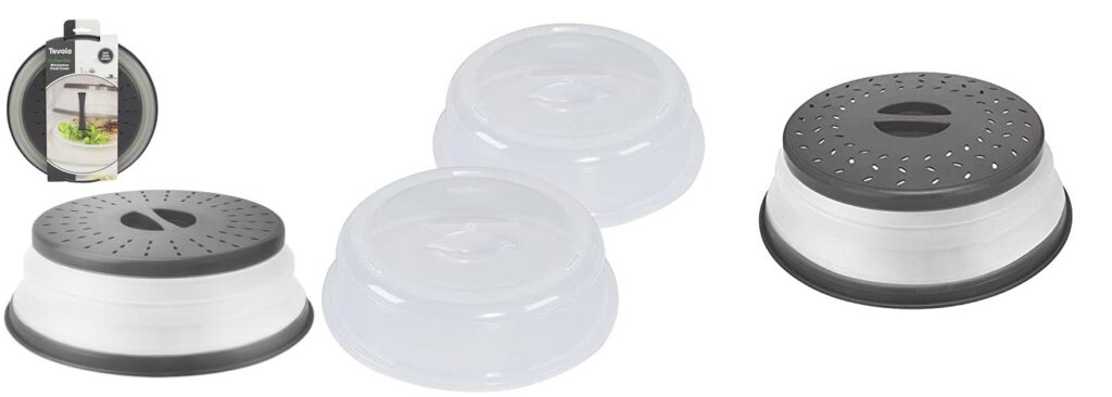 Microwave Food Cover combined image