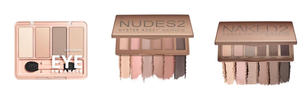 Neutral Eye Palette combined image