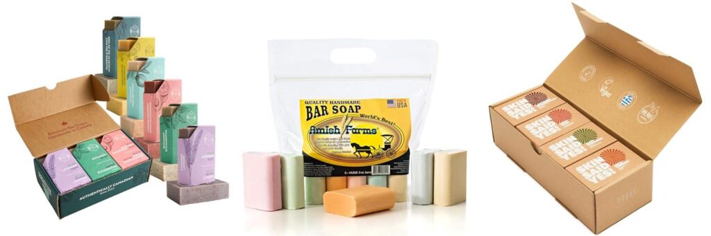 Organic Soaps combined image