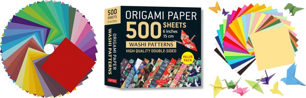 Origami Paper combined image