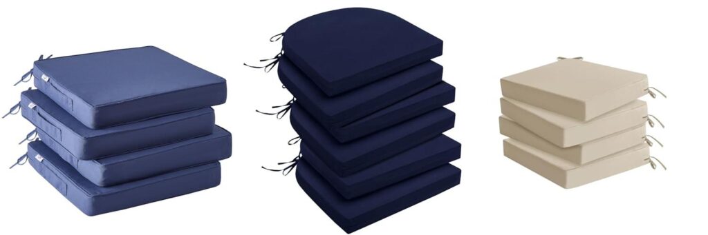 Outdoor Seat Cushions combined image