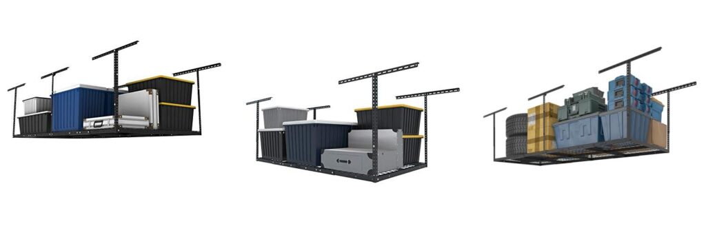 Overhead Garage Storage combined image