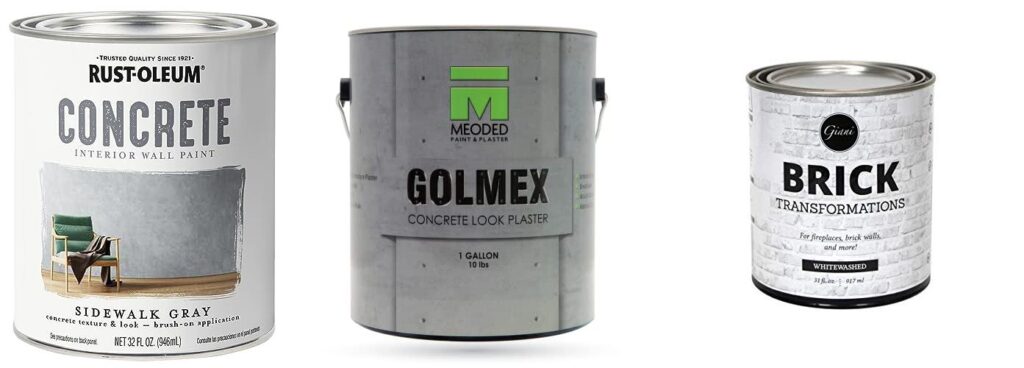 Paint For Cement Walls combined image