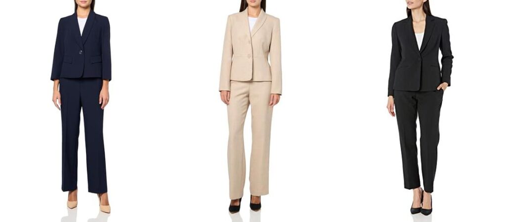 Best Petite Suits - Top 5 Picks & Review 2 Petite Suits combined image