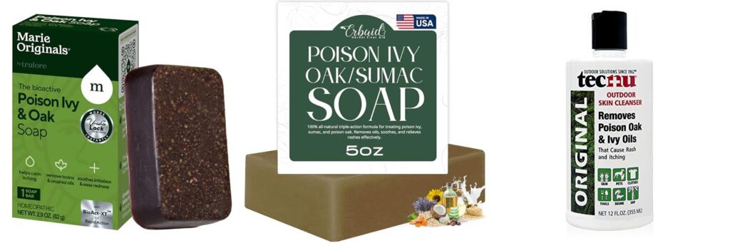 Poison Ivy Soap combined image