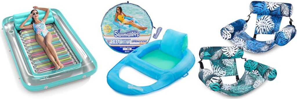 Pool Lounger combined image