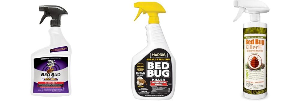 Rated Bed Bug Spray combined image