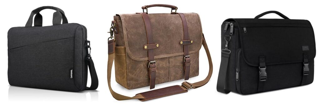 Rated Laptop Messenger Bags combined image