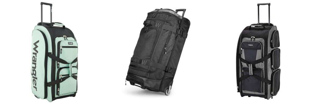 Rated Rolling Duffel Bags combined image