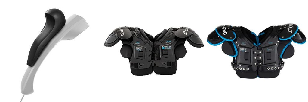 Receiver Shoulder Pads combined image
