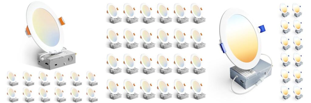 Recessed Can Lights combined image