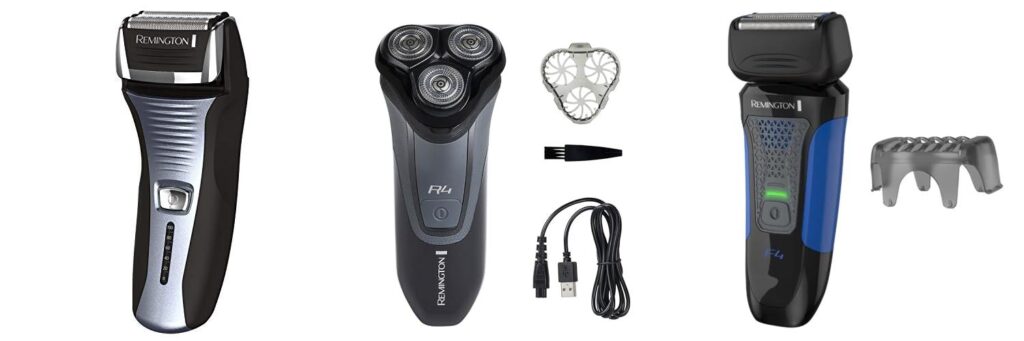 Remington Electric Shaver combined image