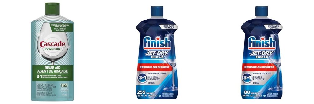 Top 5 Rinse Aids: Find the Best Shine & Spot-Free Results 2 Rinse Aid combined image