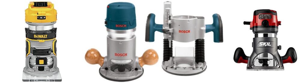 Routers Woodworking combined image