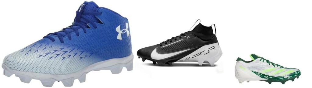 Running Back Cleats combined image