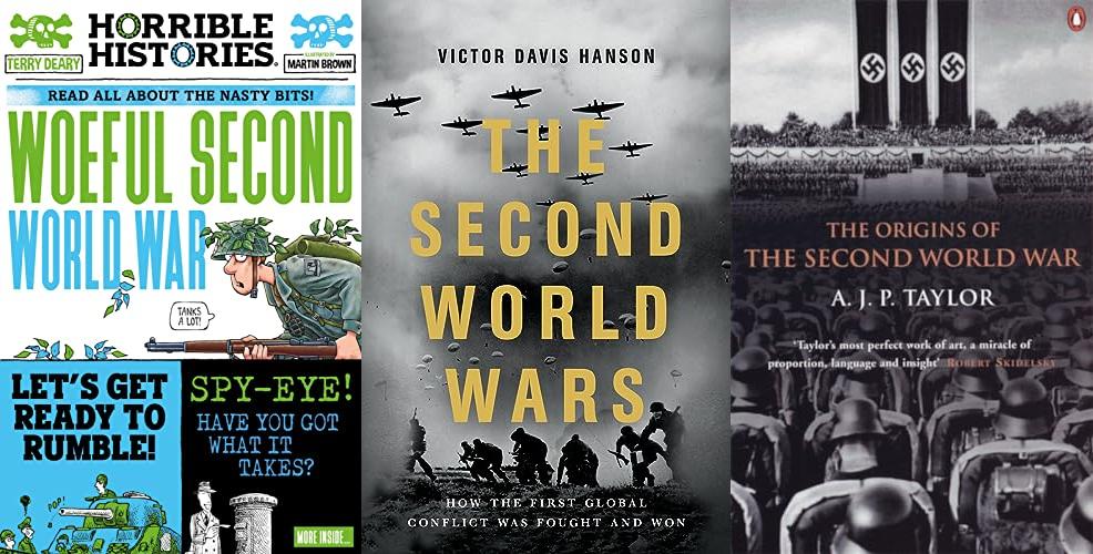 Second World War Novels combined image
