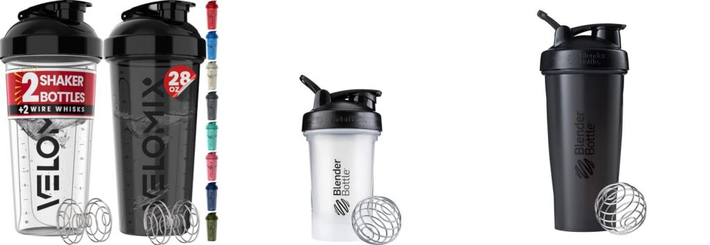 Shaker Bottle Protein combined image
