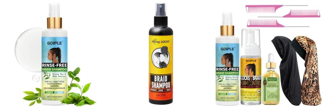 Shampoo For Braids combined image