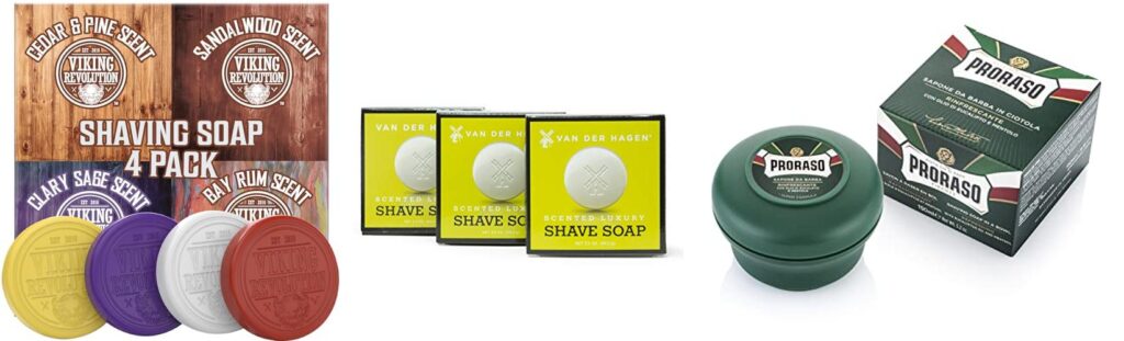 Shaving Soaps combined image