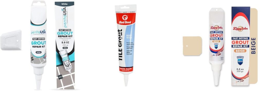 Shower Grout combined image