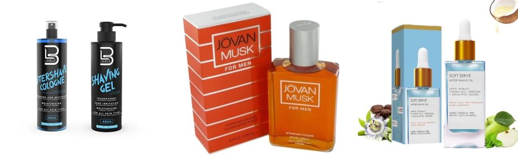 Smelling Aftershave combined image