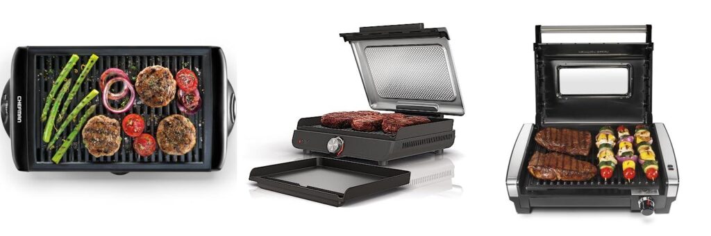 Smokeless Indoor Grills combined image